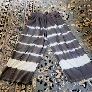 UMGEE tie dye Linen pants